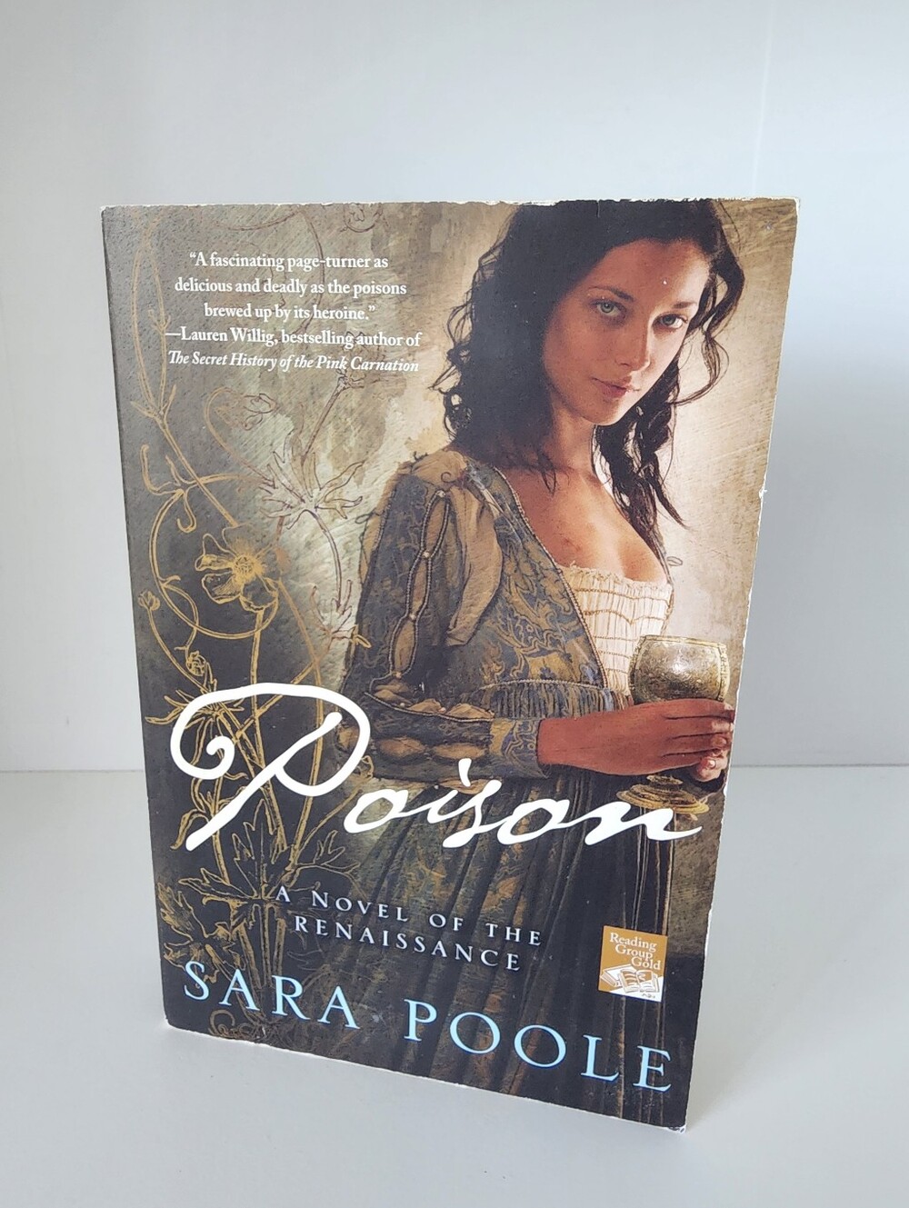 🖤 3/$20 Poison by Sara Poole Historical Fiction / Mystery Paperback Book
